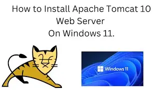 How to Install Apache Tomcat 10 Web Server On Windows 11.