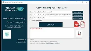 How to Convert PDF to PDF/A  C# (Convert Pdf To Pdfa3-b In Seconds for ZATCA Integration Phase 2!)