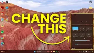 How to Change, Edit Quick Settings in Windows?