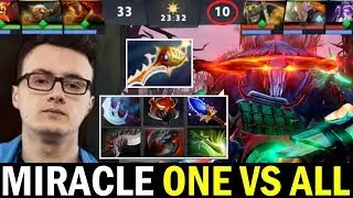 MIRACLE Juggernaut Rapier Unreal Comeback — One vs All Dota 2