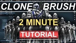 Blender 2.8 : Advanced Seamless Textures In 2 Minutes! (Gimp - CLONE BRUSH TUTORIAL)