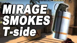 CS:GO Mirage Smokes Guide - 20 Best Smokes for T-side 2023