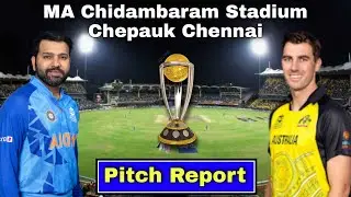 IND vs AUS Prediction - MA Chidambaram Stadium Chepauk Chennai Pitch Report | India vs Australia