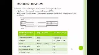 Hana Security Authorization #hana #hanadb #sapbasis