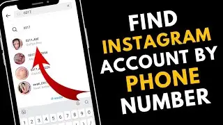 How to Search Instagram Account By Phone Number | Search Account on Instagram Using Phone Number