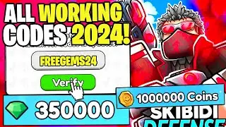 *NEW* ALL WORKING CODES FOR SKIBIDI TOWER DEFENSE IN 2024! ROBLOX SKIBIDI TOWER DEFENSE CODES