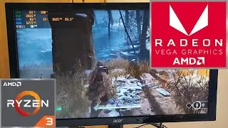 Ryzen 3 3200G Gaming Test without graphics card