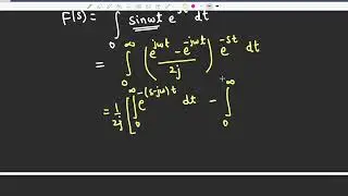 Laplace's transform of sine and cosine functions |Properties of Laplace's transform and its pair|