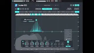 harmonic EQ で共鳴が起きる事象 Plugin Boutique『Scaler EQ』