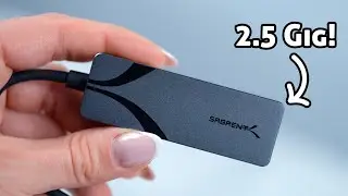 SABRENT USB-C 2.5 Gbps Ethernet Adapter | NT-25GA