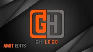 GH Logo Design | Pixellab Logo Edit Tutorial | Professional Logo Edit Tutorial | Treanding #GH_LOGO