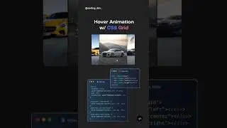 Hover Animation using CSS Grid ⚡