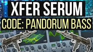 HEAVY Code: Pandorum Machine Gun Dubstep Bass in Serum Tutorial (FREE PRESET)