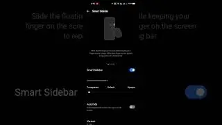Active Smart Sidebar in Realme Phones #realme #ytshort #shortviral