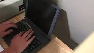 Sound of a 1995 Laptop Keyboard