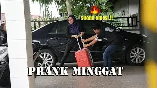 PRANK SUAMI.. MINGGAT DARI RUMAH SAMPAI SUAMI MARAH BESAR DAN EMOSI BANGET.