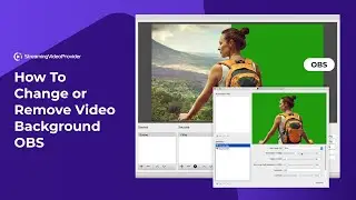 📣 How To Change Or Remove Video Background In OBS | Without A Green Screen