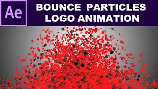 After Effects Tutorials | Create Bounce Particles Logo Animation | 2020 | Media Onoff