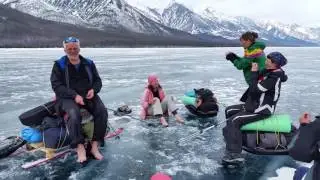 Путешествие по льду Байкала, Baikal Ice Adventures 2016