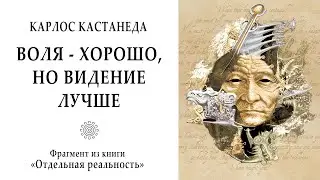 Воля - хорошо, но видение лучше / Карлос Кастанеда. Отдельная реальность. Дон Хуан