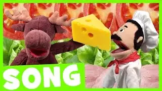 Let's Make a Sandwich Song | Simple Food Song for Kids