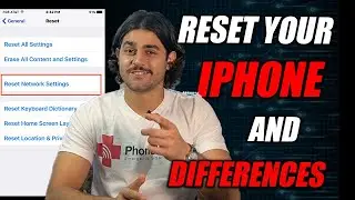 How to reset your iPhone and Differences | Reset network settings | Erase all content and settings