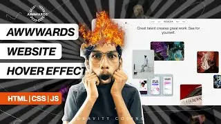 Mastering Parallax Mouse Hover Effects for Awwwards-Worthy Websites | HTML, CSS & JS Tutorial