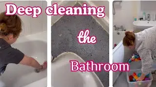 DEEP CLEANING SERIES- bathroom edition