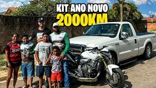 RODEI 2000KM EM 24 HORAS E ENTREGUEI O KIT PRO NOVO DONO 🎉 KIT ANO NOVO