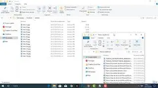 Cambiar el nombre a varios archivos al mismo tiempo en Windows 10 (Principiantes)