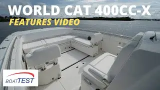 World Cat 400CC-X (2023-)  Features Video by BoatTEST