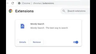 Mondy Search browser hijacker - how to remove?