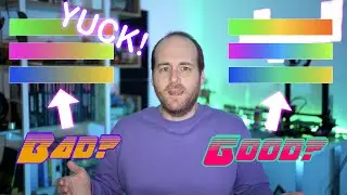 The secret to colorful and vibrant gradients