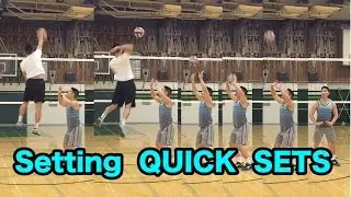 Setting QUICK SETS - How to SET a Volleyball Tutorial