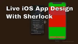 How to Edit iOS App Designs in Real Time with the iOS simulator using Sherlock.