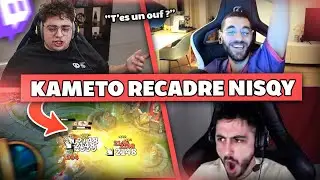 KAMETO RECADRE NISQY CONCERNANT LE NIVEAU DE TIKY - Best Of LoL #755 Réactions