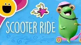 Marvie Rides a Scooter (Sesame Studios)