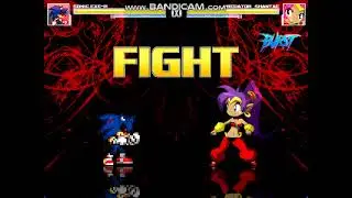 MUGEN SONIC.EXE-R VS Shantae (Vore)