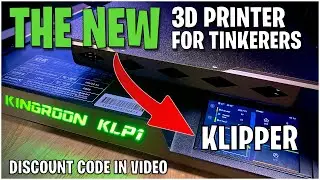 NEW 500mm/s CoreXY Klipper 3D Printer - Kingroon KLP1