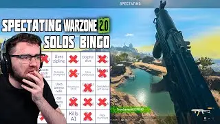 AWFUL - Warzone 2 Solos Spectating BINGO