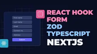 Validacion de formularios con React hook form, Zod, Typescript y Nextjs