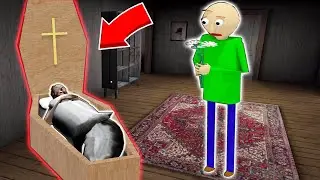 ЗЛОЙ УЧИТЕЛЬ БАЛДИ ПРОТИВ БАБКИ ГРЕННИ В МАЙНКРАФТ BALDI GRANNY 3 MINECRAFT