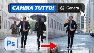 IL RIEMPIMENTO GENERATIVO è ASSURDO! - NUOVA AI in Photoshop 😳