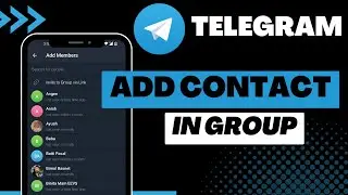 How to Add People to Telegram Group | 2023