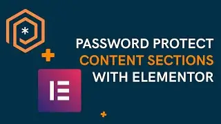 Password Protect Content Sections with Elementor