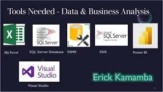 Episode 7 – Tools Needed for Data and Business Analysis | Database | Visual Studio | Power BI