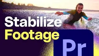 How to stabilize video in Premiere Pro | Warp Stabilizer tutorial