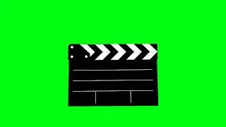 Clapper 🎬 green screen effects