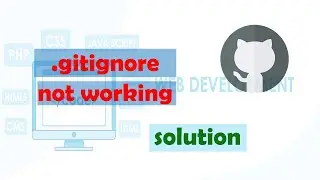 gitignore not working fixed