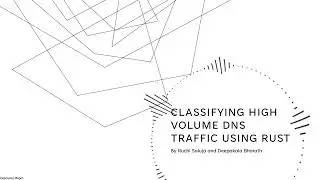 Classifying high volume DNS traffic using Rust